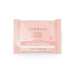 Toallitas Desmaquillantes Sensi-Wipes Dermatológicamente probadas.