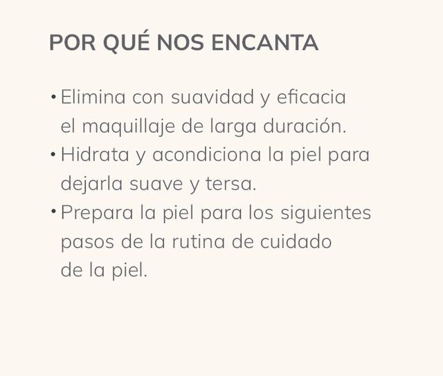 Bálsamo limpiador desmaquillante
