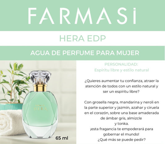 Fragancia Hera Agua de Perfume para Mujeres