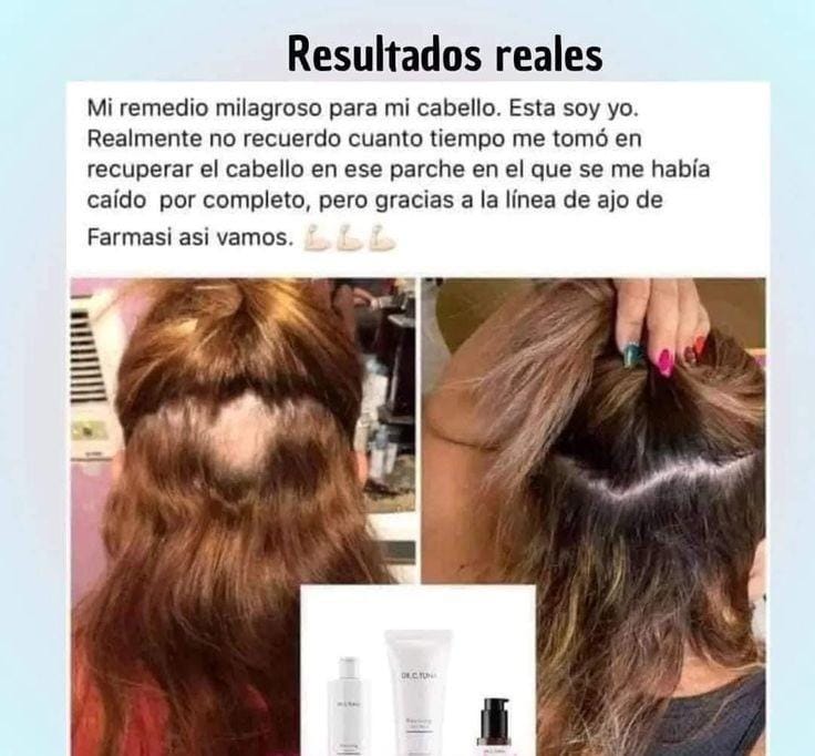 Reviving shampoo anticaída DR C TUNA