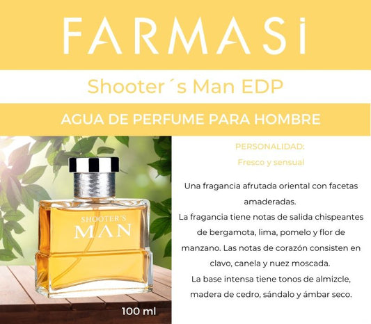 Shooter's Man Agua de Perfume para Hombres