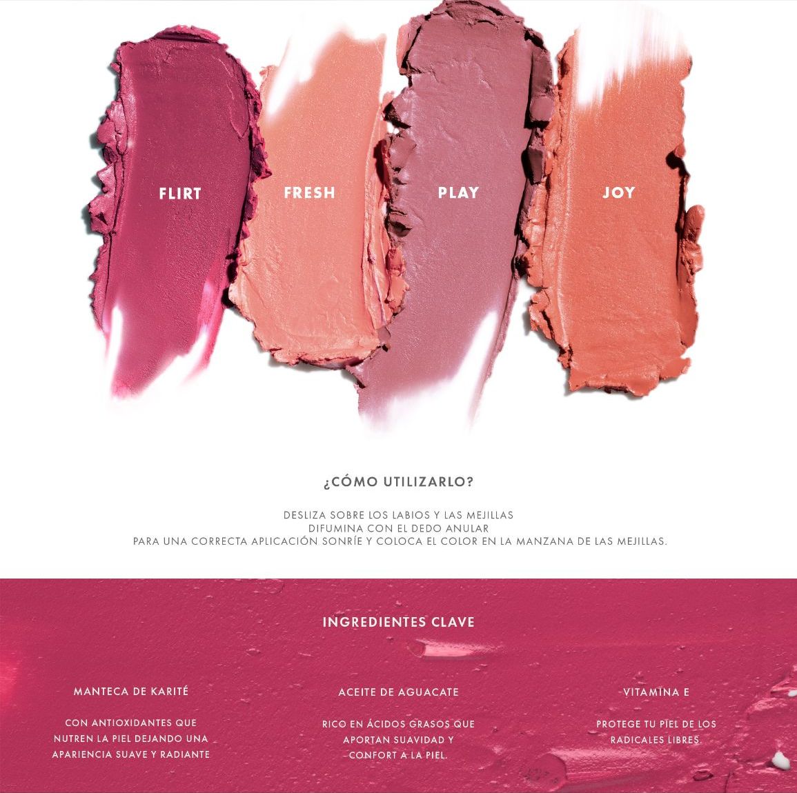 Creamy Stick Blush farmasi