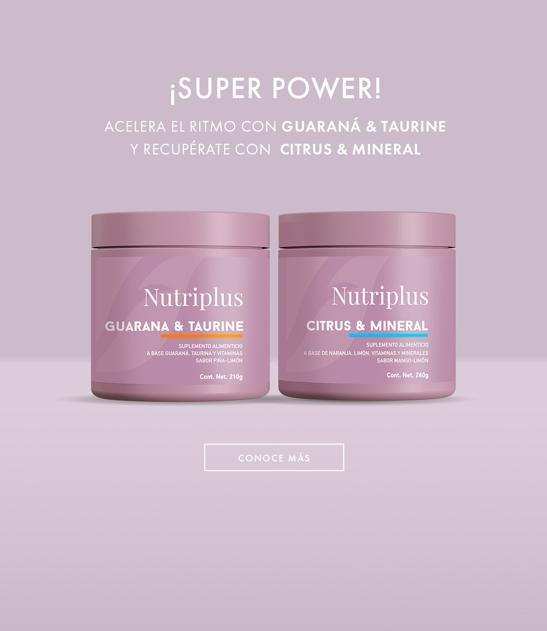 Guaraná & Taurin Powder Aumenta la energia 210gr