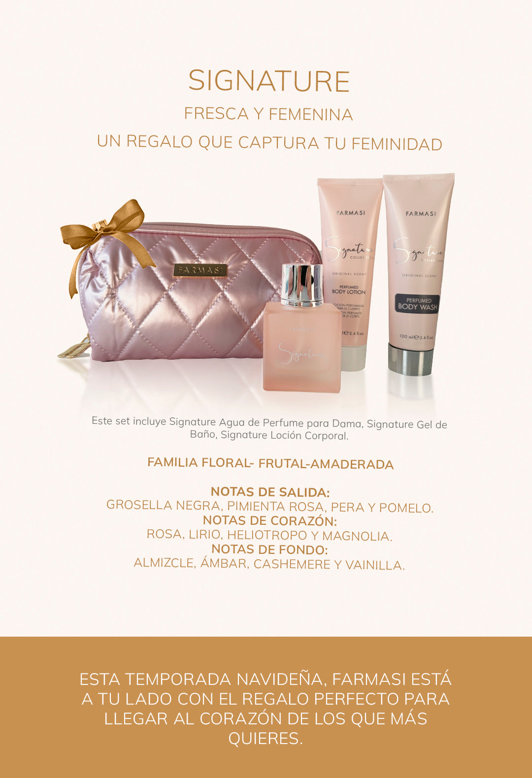 Set Fragancias con Cosmetiquera