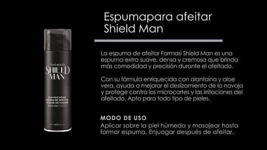Espuma de afeitar Shield Man