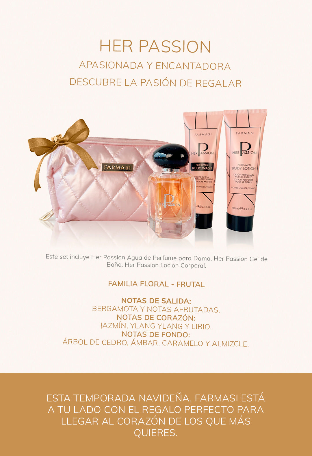 Set Fragancias con Cosmetiquera
