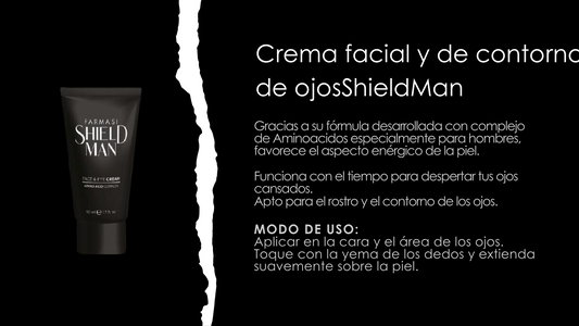 Crema para Ojos y rostro Shield Man