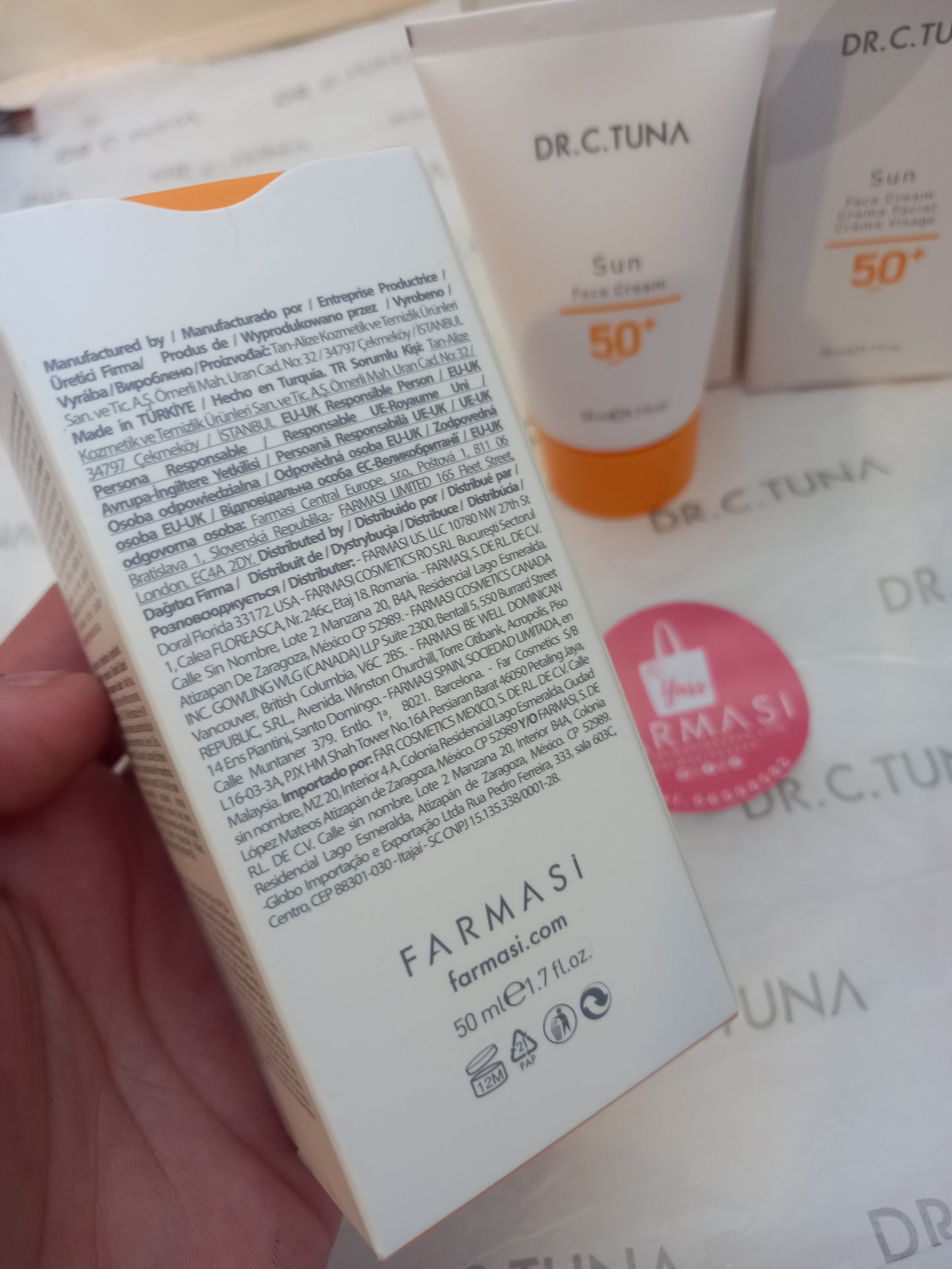 Dr. C. Tuna Sun Body Lotion Protector solar SPF 50+ 1001334