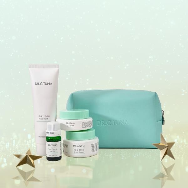 Set Dr. C. Tuna Tea Tree con Cosmetiquera