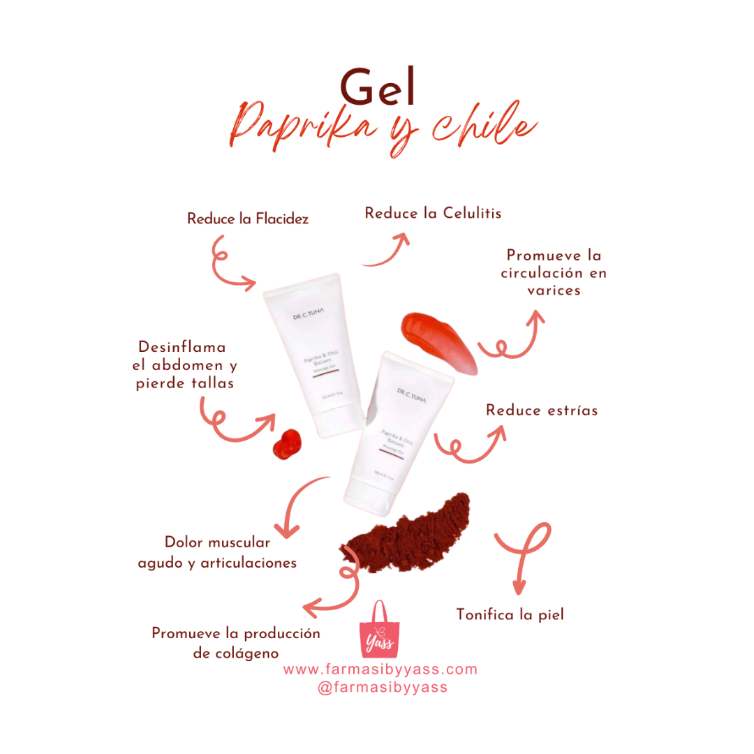 Gel Paprika y Chile DR C TUNA (Pimenton y chile)