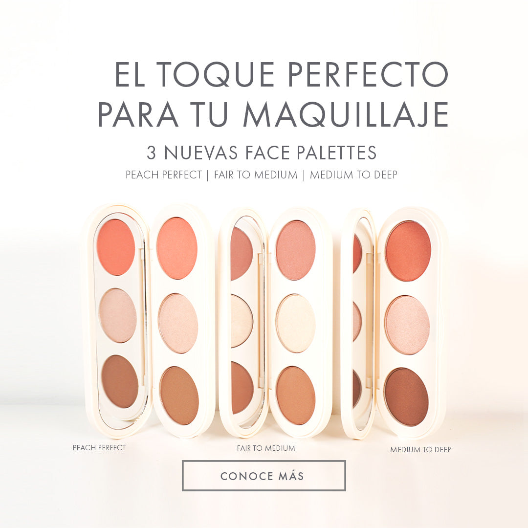 New Face palettes PEACH PERFECT | FAIR TO MEDIUM | MEDIUM TO DEEP