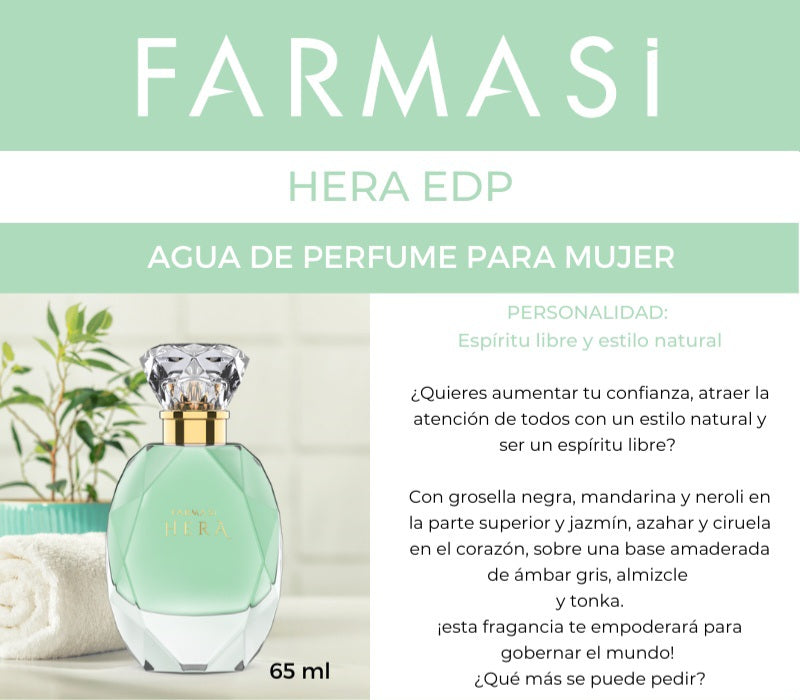 Fragancia Hera Agua de Perfume para Mujeres