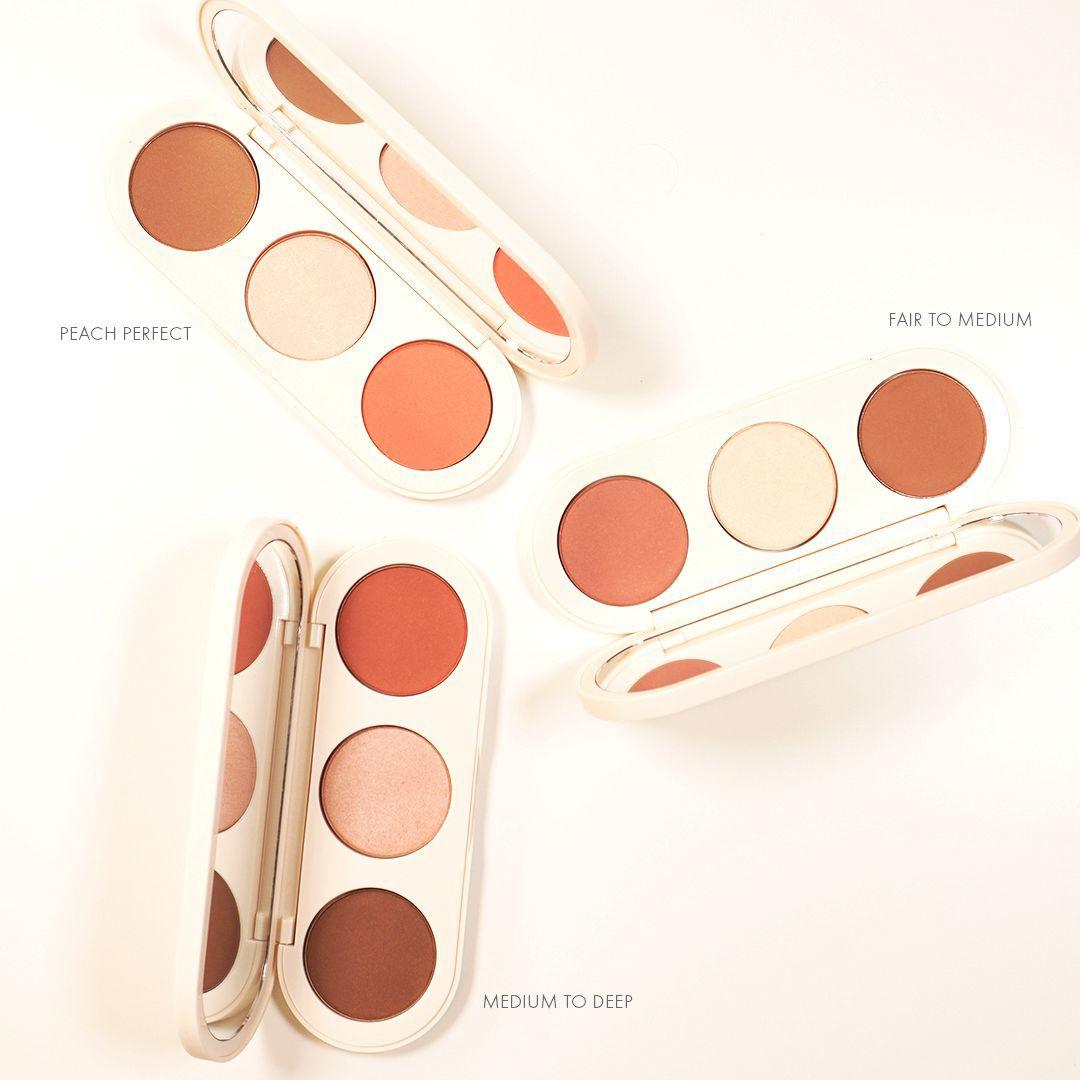 New Face palettes PEACH PERFECT | FAIR TO MEDIUM | MEDIUM TO DEEP