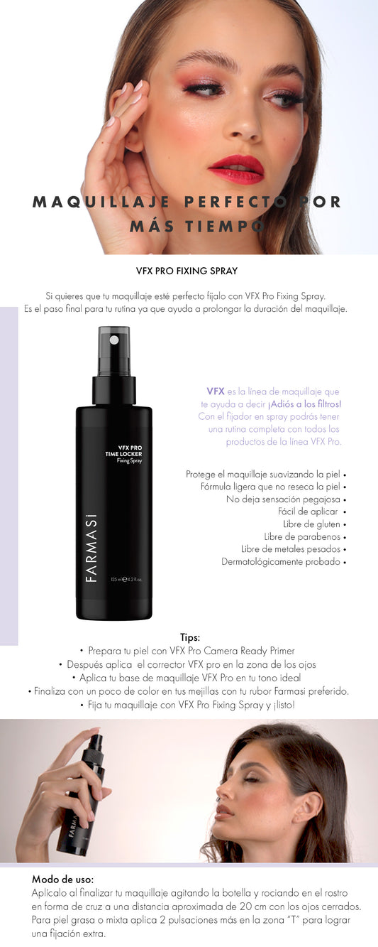 VFX PRO TIME LOCKER FIXING SPRAY 125ML