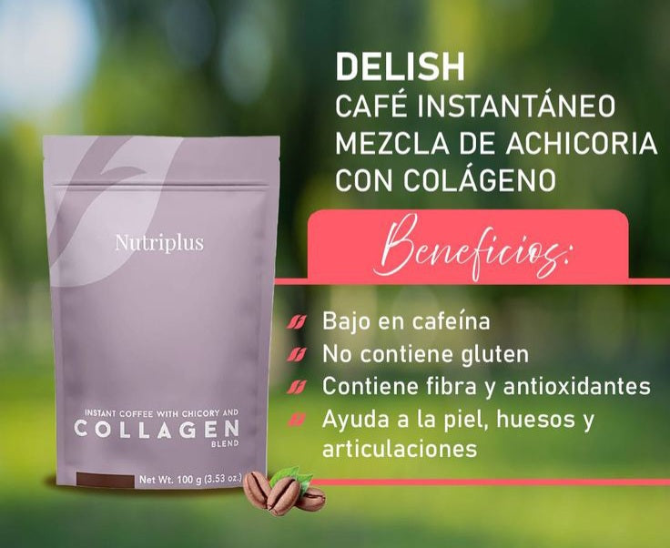 Café Achicoria y Colágeno Nutriplus